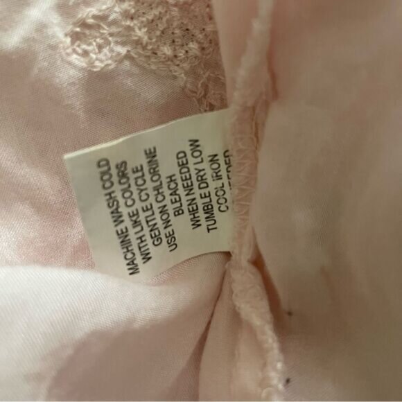 Blue Island Women’s Pink Boho Embroidered Beach/pool Cover Up Size M - Picture 6 of 6